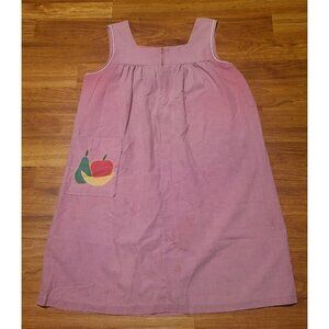 VTG Larwin Plus 70s Nightgown Sleep Dress Fruit Pink Size 42-44 Read